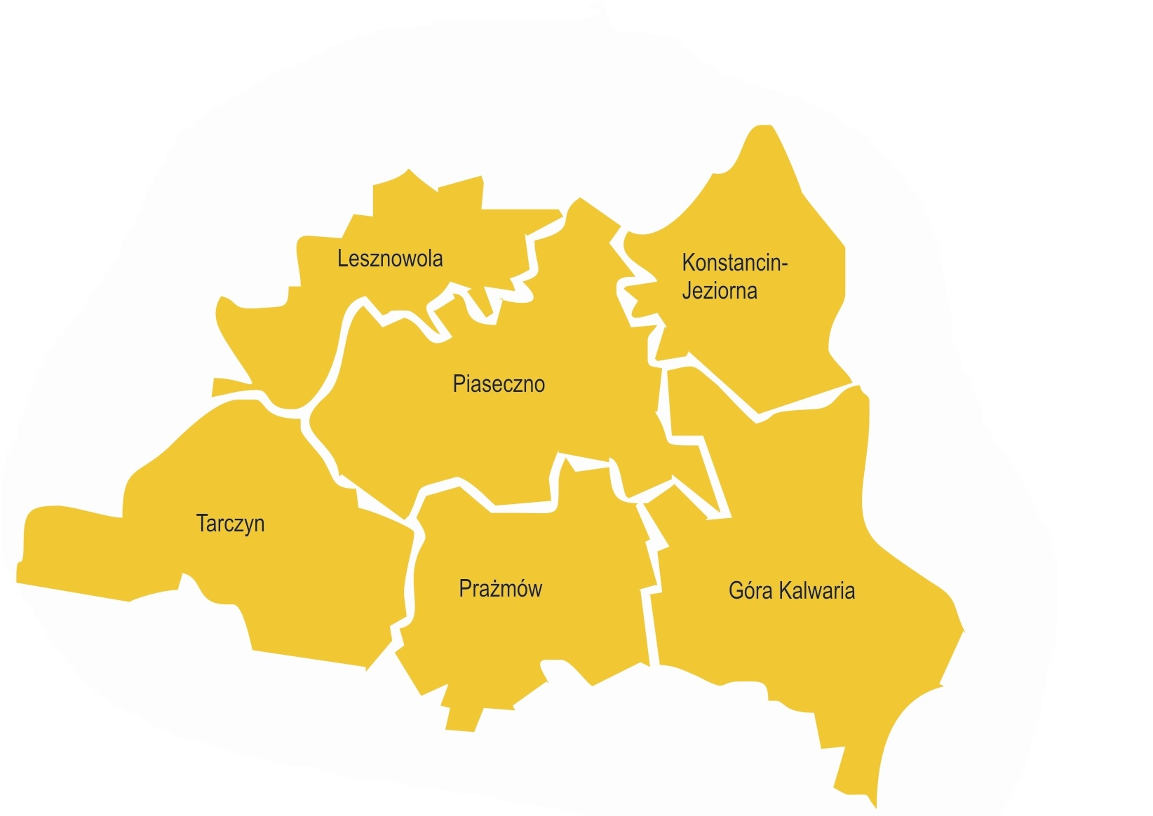 mapa powiat